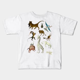 Hieronymus Bosch Unisex T-shirt || ZOO T-shirt || Animals T-shirt || Art History Tee || Aesthetic Clothing || Kids T-Shirt